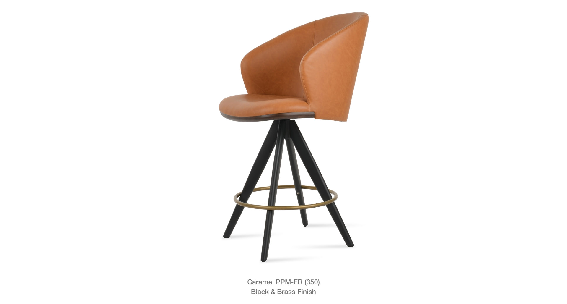 Athena Pyramid MW Swivel Stools - available in various heights | Image 11 | InSTYLE Home & Rugs
