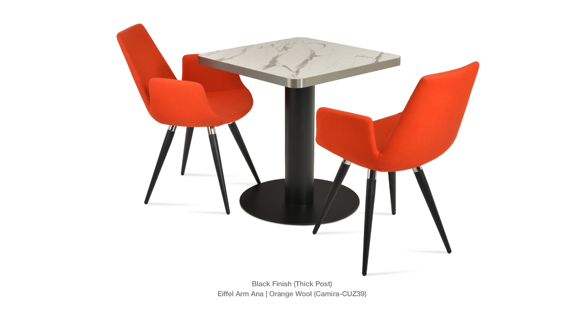 Tango Laminate Dining Table - elegant seating for dining areas | Image 7 | InSTYLE Home & Rugs