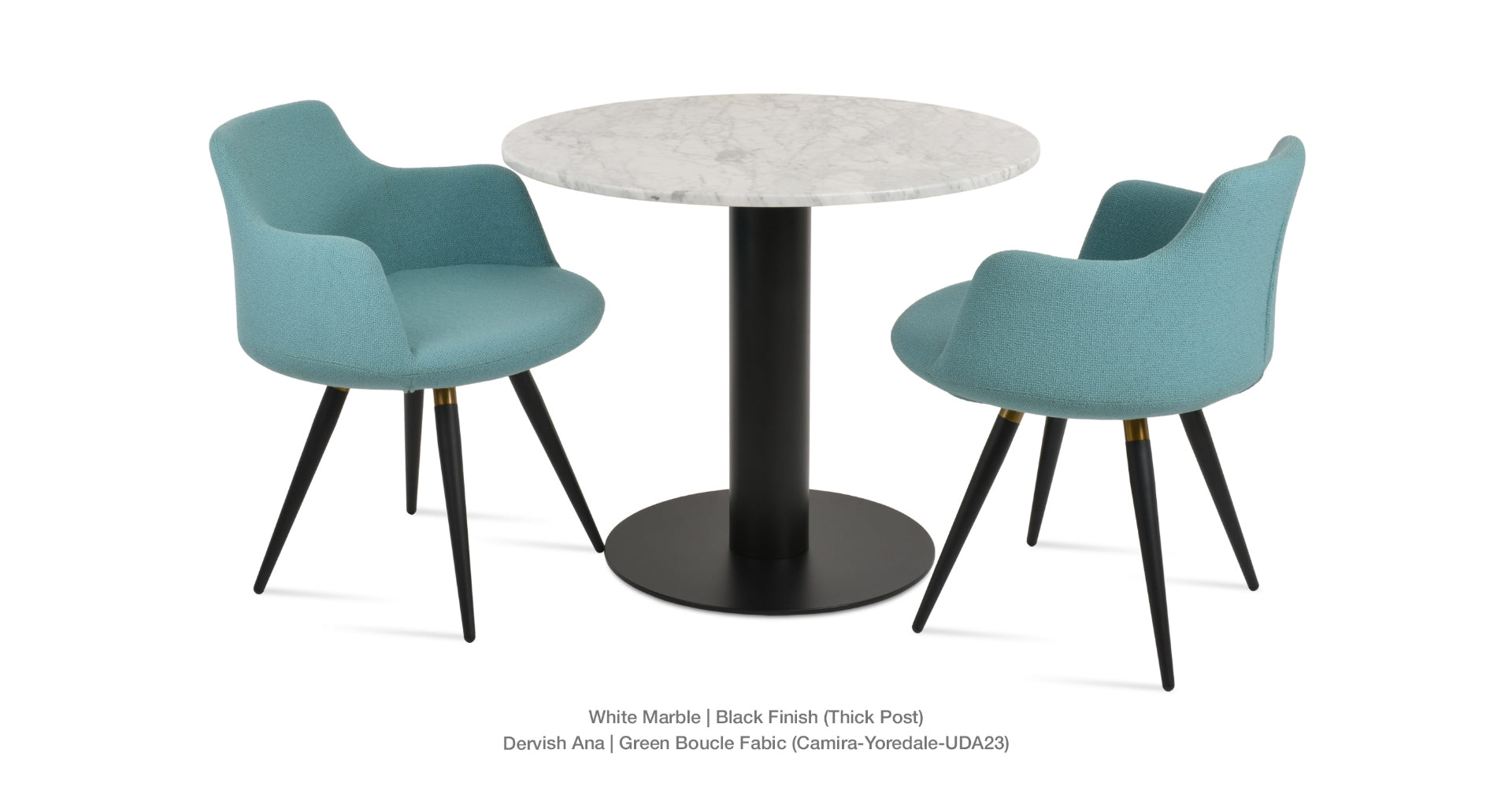 Tango Marble Dining Table - elegant seating for dining areas | Image 29 | InSTYLE Home & Rugs