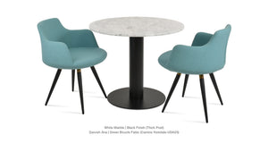 Tango Marble Dining Table - elegant seating for dining areas | Image 29 | InSTYLE Home & Rugs