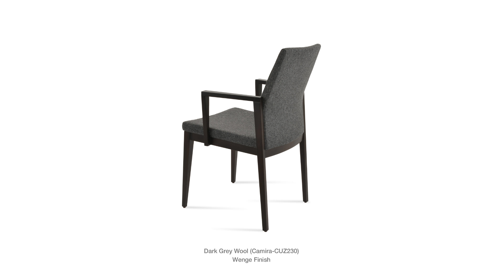 Pasha Wood Armchair - upholstered armchair with padded comfort | Image 5 | InSTYLE Home & Rugs