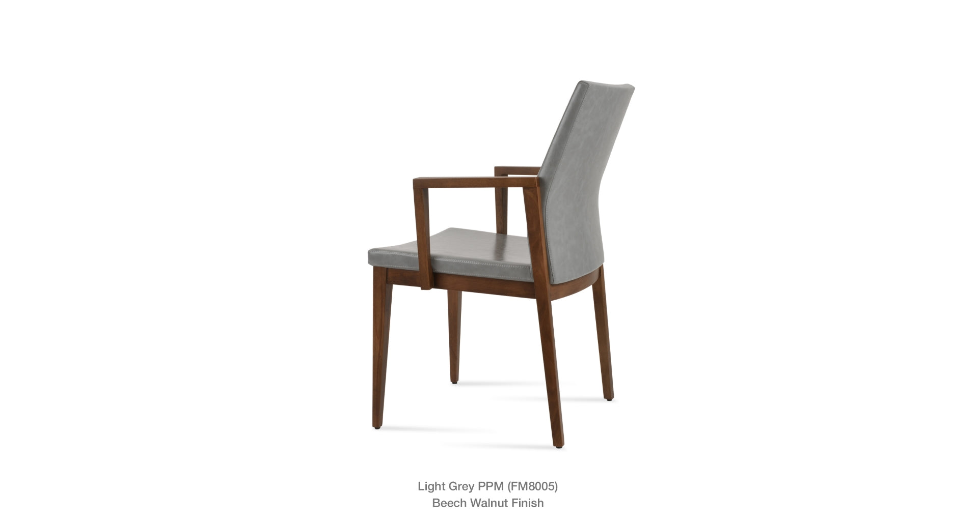 Pasha Wood Armchair - upholstered armchair with padded comfort | Image 15 | InSTYLE Home & Rugs