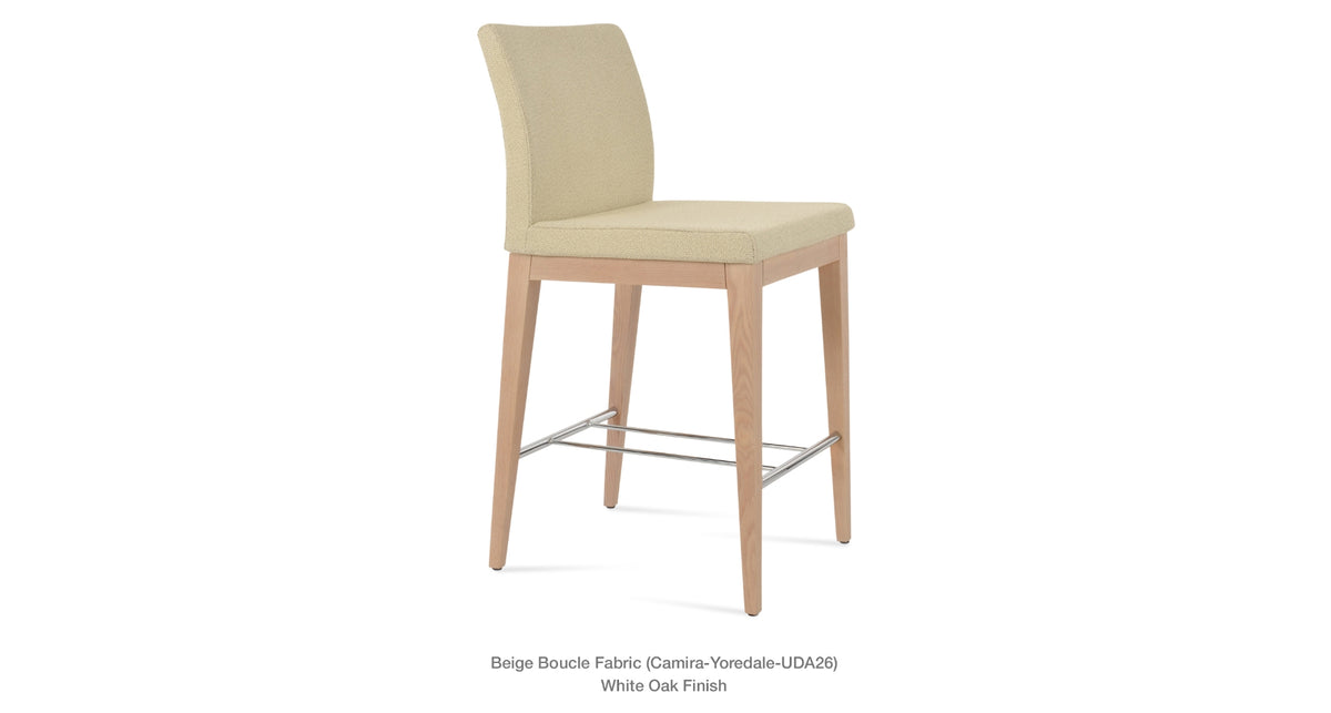 Aria Wood Stools - available in various heights | Image 31 | InSTYLE Home & Rugs