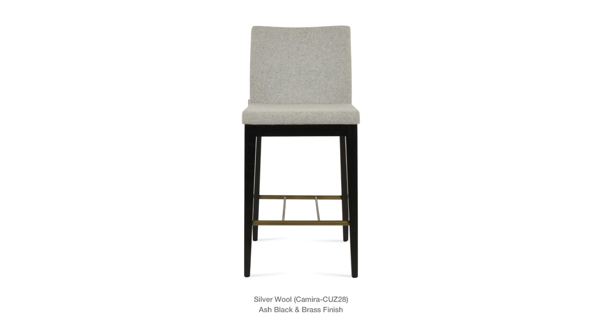 Aria Wood Stools - available in various heights | Image 6 | InSTYLE Home & Rugs