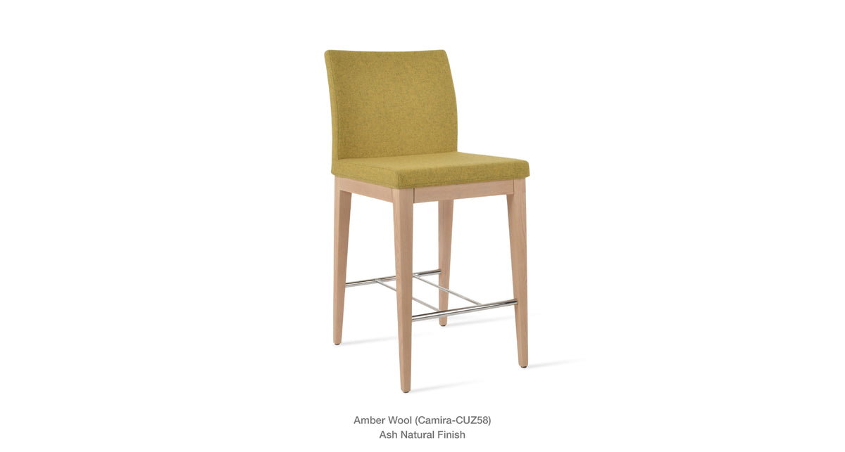 Aria Wood Stools - available in various heights | Image 23 | InSTYLE Home & Rugs