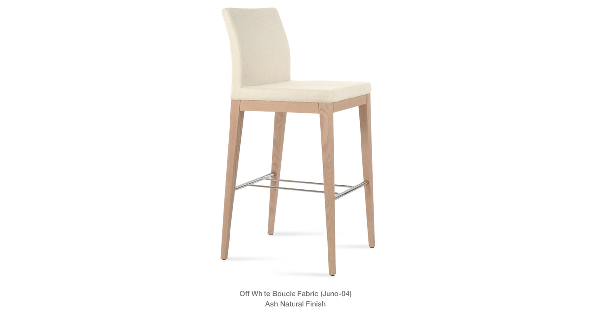 Aria Wood Stools - available in various heights | Image 12 | InSTYLE Home & Rugs