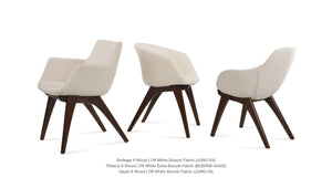Gazel X Wood Chair - comfortable seating for dining and office spaces | Image 10 | InSTYLE Home & Rugs