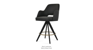 Marash Arm Pyramid MW Stool - compact and stylish design | Image 6 | InSTYLE Home & Rugs
