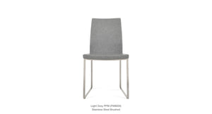 Pasha Sled Chair - elegant seating for dining areas | Image 98 | InSTYLE Home & Rugs