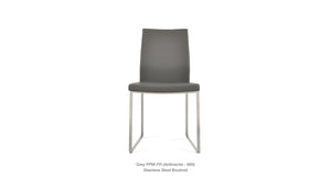 Pasha Sled Chair - elegant seating for dining areas | Image 103 | InSTYLE Home & Rugs