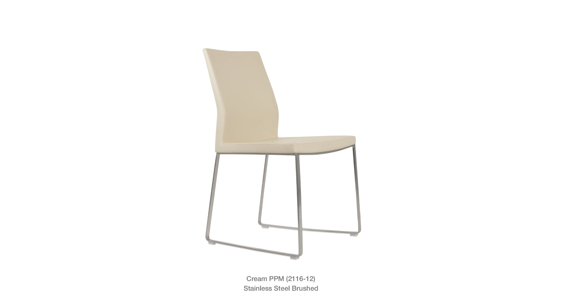 Pasha Sled Chair - elegant seating for dining areas | Image 102 | InSTYLE Home & Rugs