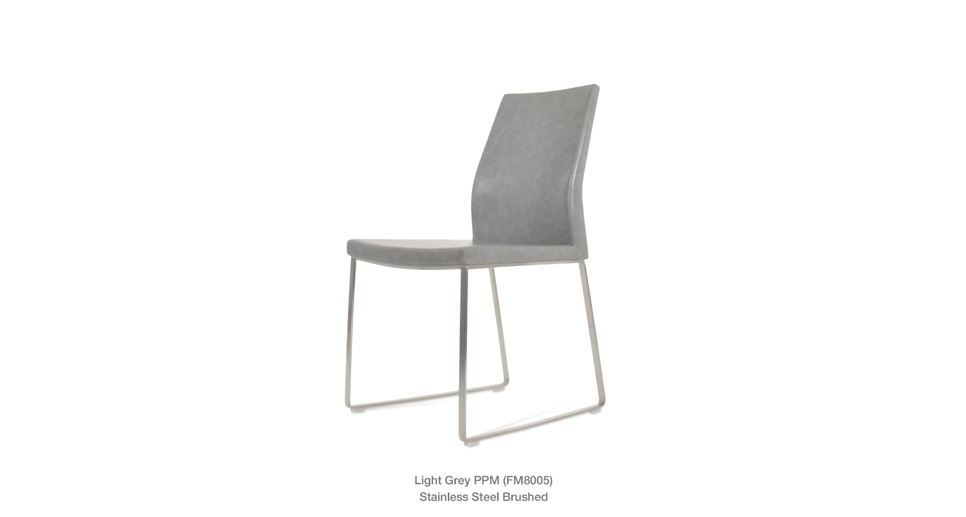 Pasha Sled Chair - elegant seating for dining areas | Image 104 | InSTYLE Home & Rugs