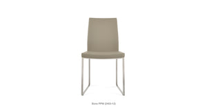 Pasha Sled Chair - elegant seating for dining areas | Image 129 | InSTYLE Home & Rugs
