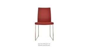 Pasha Sled Chair - elegant seating for dining areas | Image 140 | InSTYLE Home & Rugs