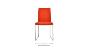 Pasha Sled Chair - elegant seating for dining areas | Image 143 | InSTYLE Home & Rugs