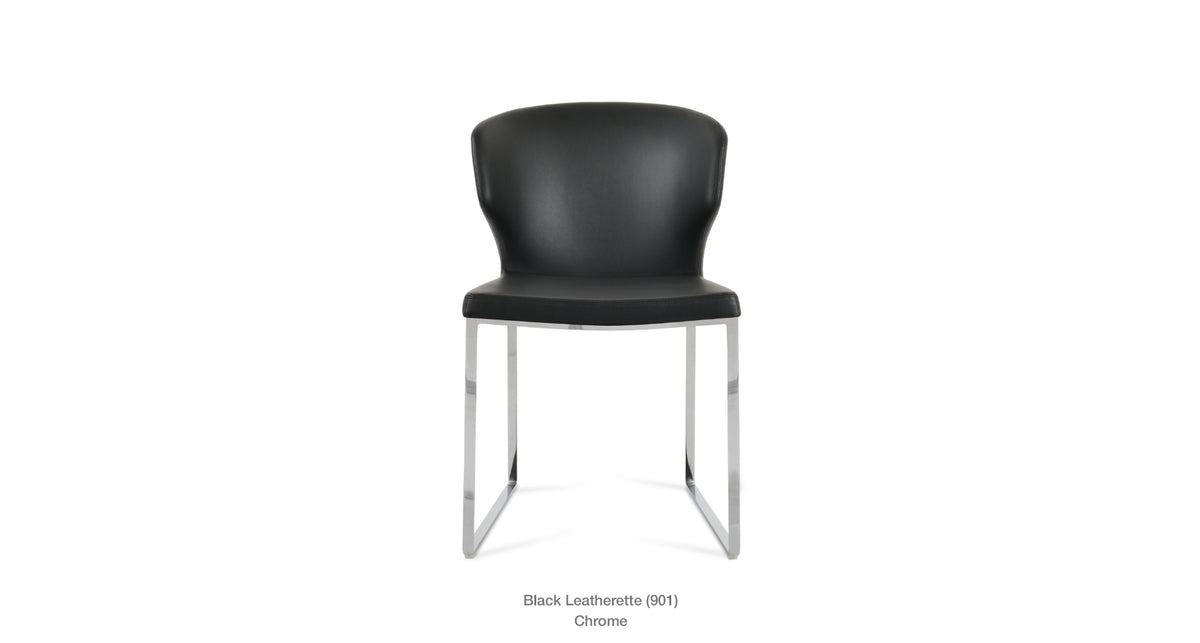 Amed +(PLUS) Sled Chair - stylish chairs for any table | Image 24 | InSTYLE Home & Rugs