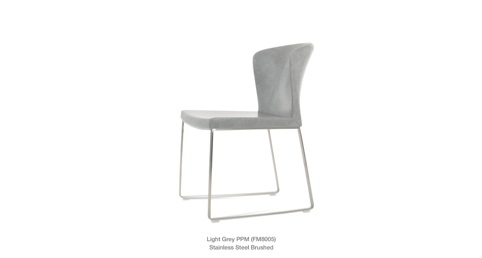 Capri Sled Chair - elegant seating for dining areas | Image 13 | InSTYLE Home & Rugs