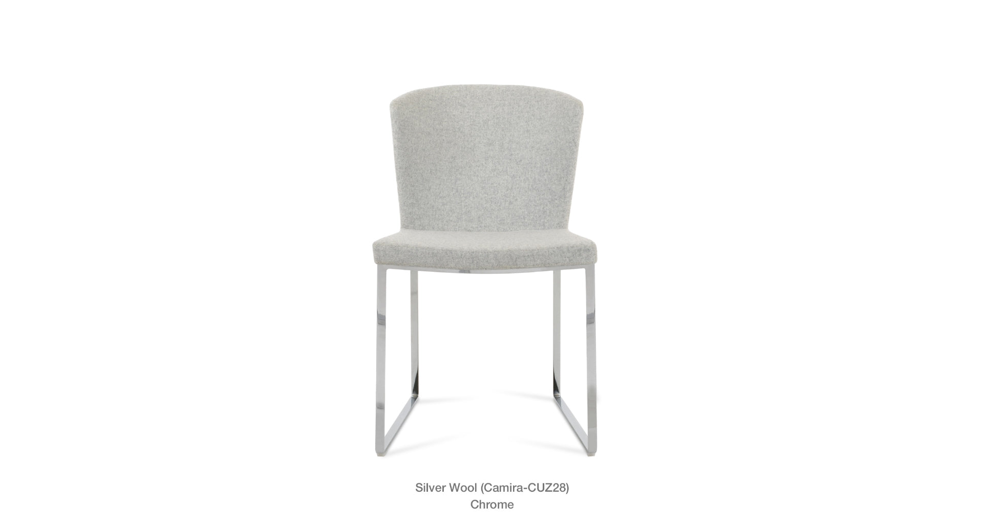 Capri Sled Chair - elegant seating for dining areas | Image 3 | InSTYLE Home & Rugs