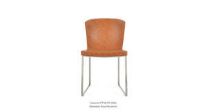 Capri Sled Chair - elegant seating for dining areas | Image 6 | InSTYLE Home & Rugs