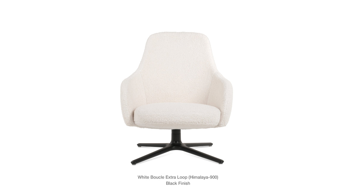 Gazel Arm Oval Swivel Lounge - | Image 9 | InSTYLE Home & Rugs