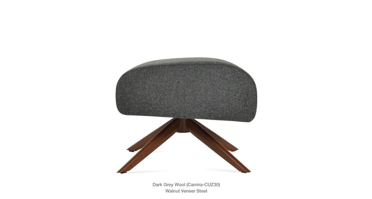 Barcelona Sword Ottoman - comfortable ottoman for any room | Image 3 | InSTYLE Home & Rugs