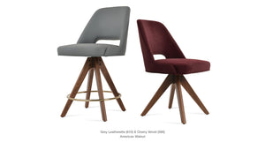 Marash Pyramid Swivel Stool - perfect for small spaces | Image 8 | InSTYLE Home & Rugs