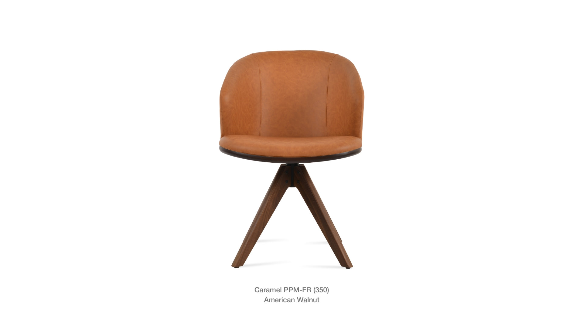 Athena Pyramid Swivel Chair - durable construction for long-lasting use | Image 8 | InSTYLE Home & Rugs