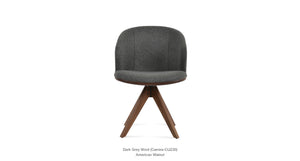 Athena Pyramid Swivel Chair - durable construction for long-lasting use | Image 1 | InSTYLE Home & Rugs