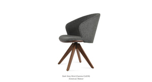Athena Pyramid Swivel Chair - durable construction for long-lasting use | Image 2 | InSTYLE Home & Rugs