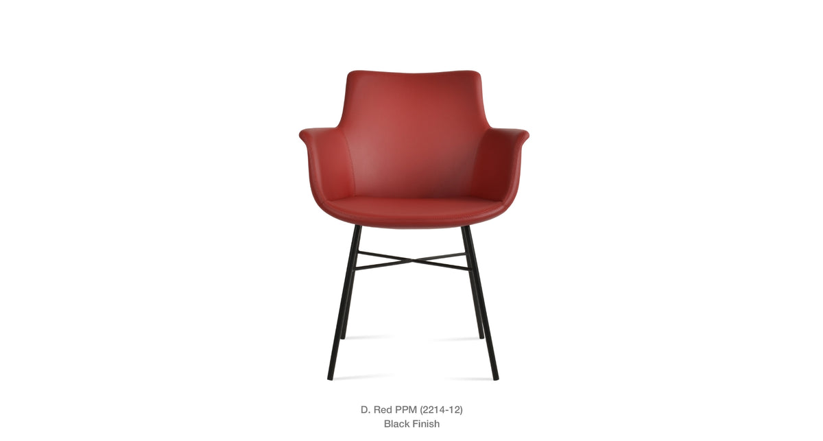 Bottega Cross Chair - comfortable seating for dining and office spaces | Image 25 | InSTYLE Home & Rugs