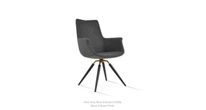 Bottega Carrot HB Chair - comfortable seating for dining and office spaces | Image 11 | InSTYLE Home & Rugs