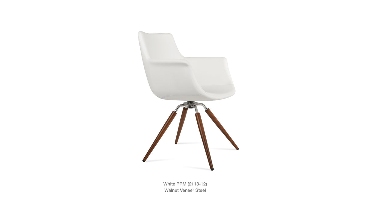 Bottega Carrot Swivel Chair - durable construction for long-lasting use | Image 15 | InSTYLE Home & Rugs
