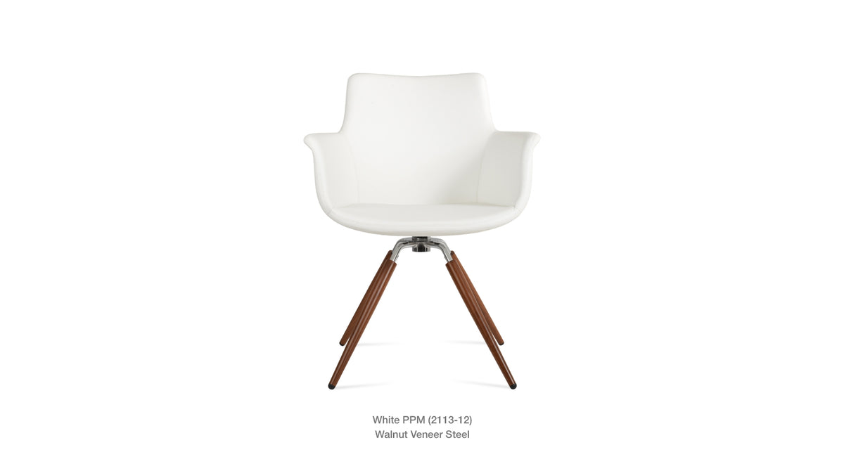 Bottega Carrot Swivel Chair - durable construction for long-lasting use | Image 14 | InSTYLE Home & Rugs