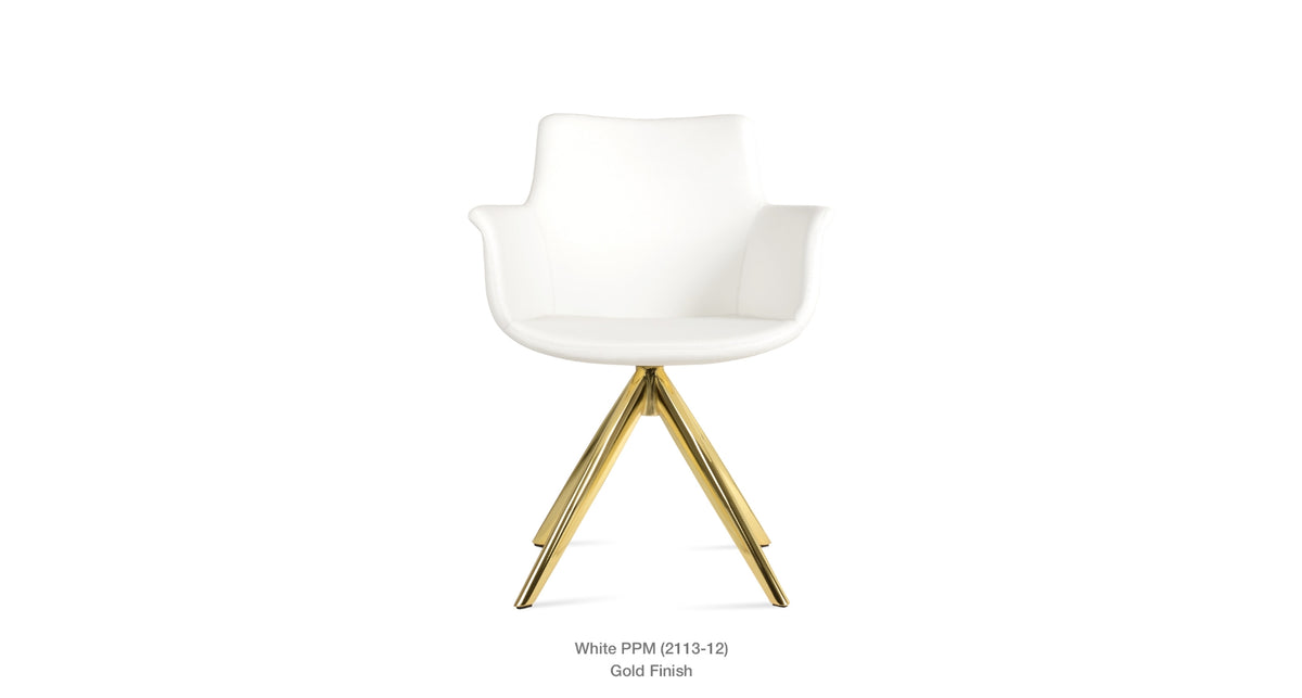 Bottega Sword Swivel Chair - durable construction for long-lasting use | Image 19 | InSTYLE Home & Rugs