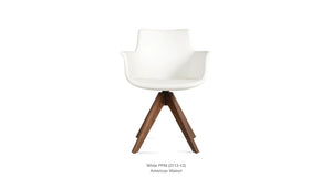 Bottega Pyramid Swivel Chair - durable construction for long-lasting use | Image 26 | InSTYLE Home & Rugs