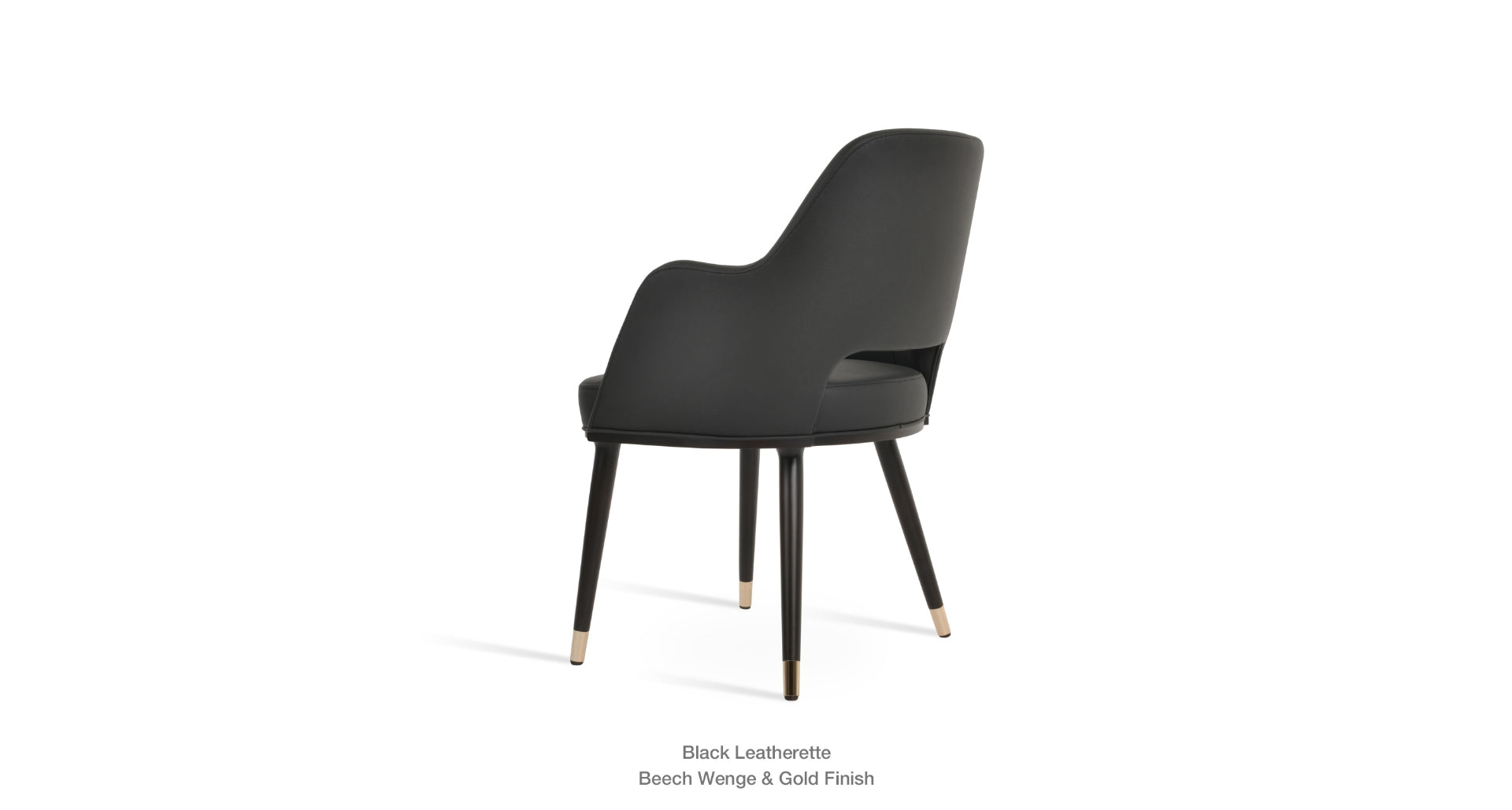 Marash Arm Wood Full Frame Chair - comfortable seating for dining and office spaces | Image 11 | InSTYLE Home & Rugs