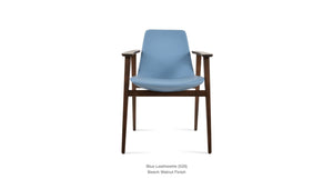 Eiffel Guest Armchair - upholstered armchair with padded comfort | Image 14 | InSTYLE Home & Rugs