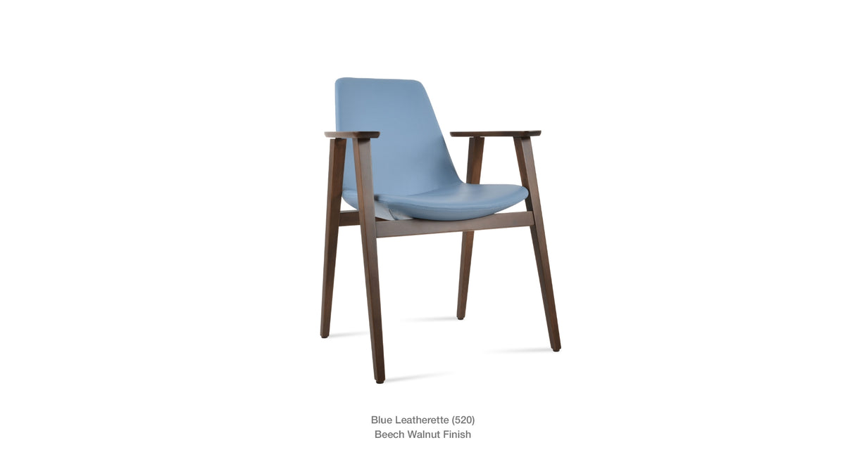 Eiffel Guest Armchair - upholstered armchair with padded comfort | Image 15 | InSTYLE Home & Rugs