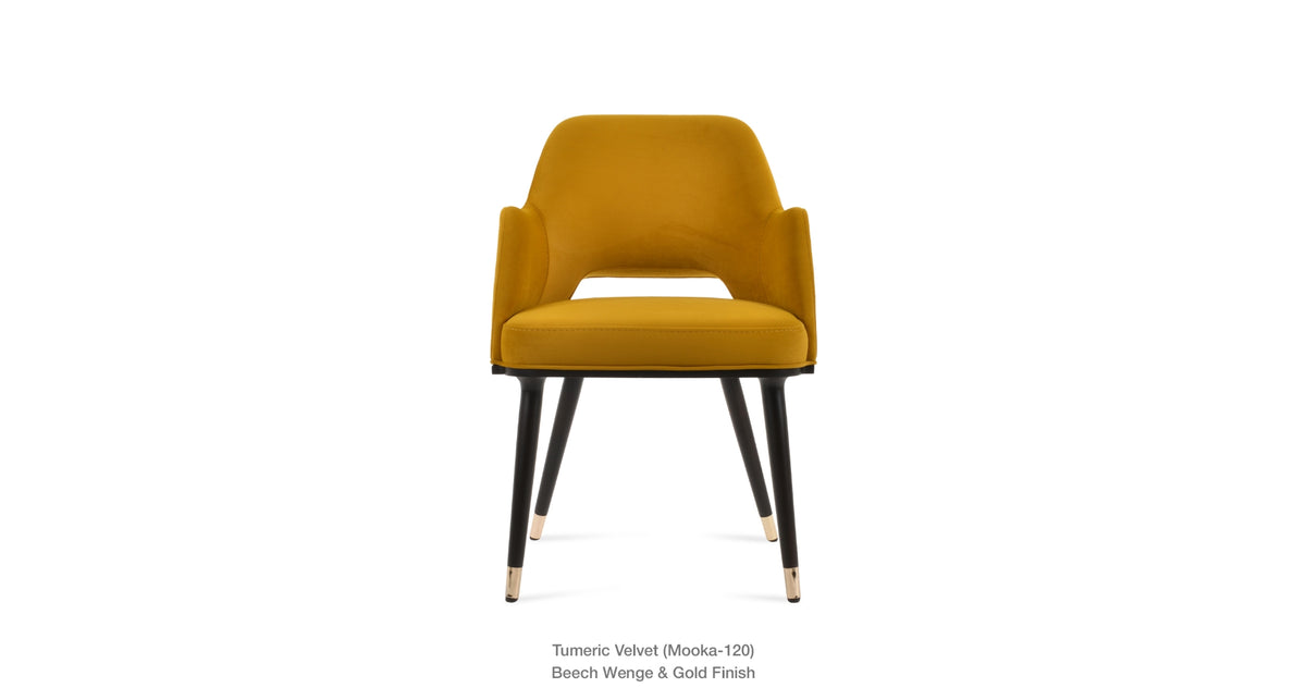 Marash Arm Wood Full Frame Chair - comfortable seating for dining and office spaces | Image 12 | InSTYLE Home & Rugs