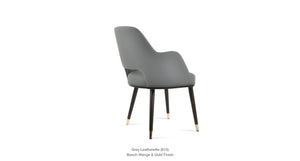 Marash Arm Wood Full Frame Chair - comfortable seating for dining and office spaces | Image 7 | InSTYLE Home & Rugs