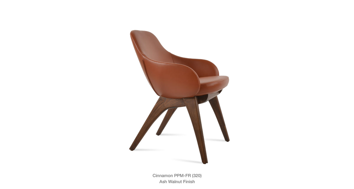 Gazel Arm X Wood Chair - comfortable seating for dining and office spaces | Image 11 | InSTYLE Home & Rugs