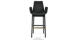 Eiffel Arm HB Wood Stools - compact and stylish design | Image 1 | InSTYLE Home & Rugs