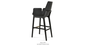 Eiffel Arm HB Wood Stools - compact and stylish design | Image 3 | InSTYLE Home & Rugs