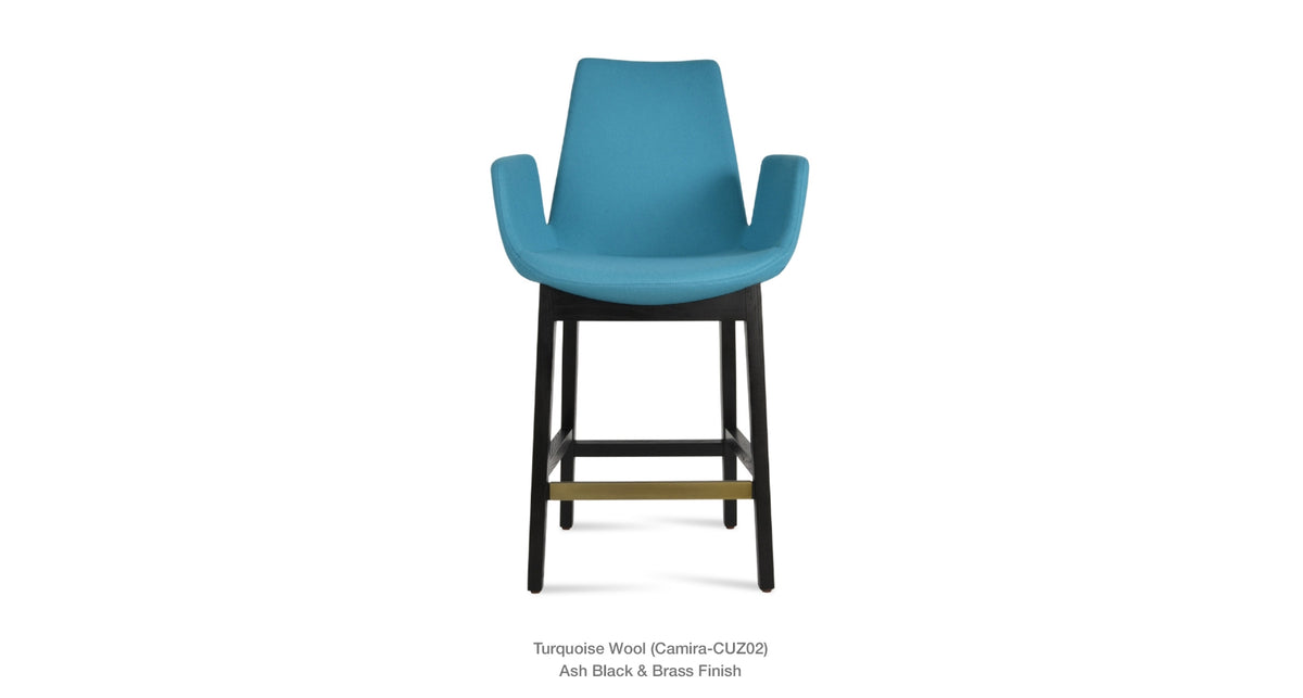 Eiffel Arm HB Wood Stools - compact and stylish design | Image 19 | InSTYLE Home & Rugs