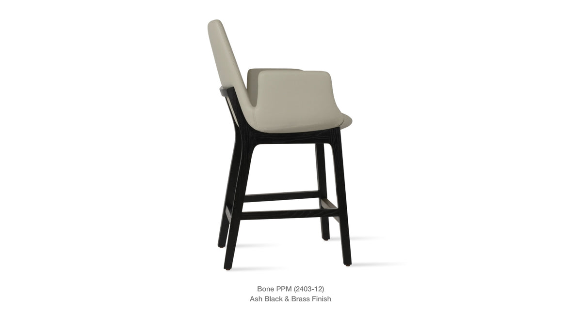 Eiffel Arm HB Wood Stools - compact and stylish design | Image 8 | InSTYLE Home & Rugs