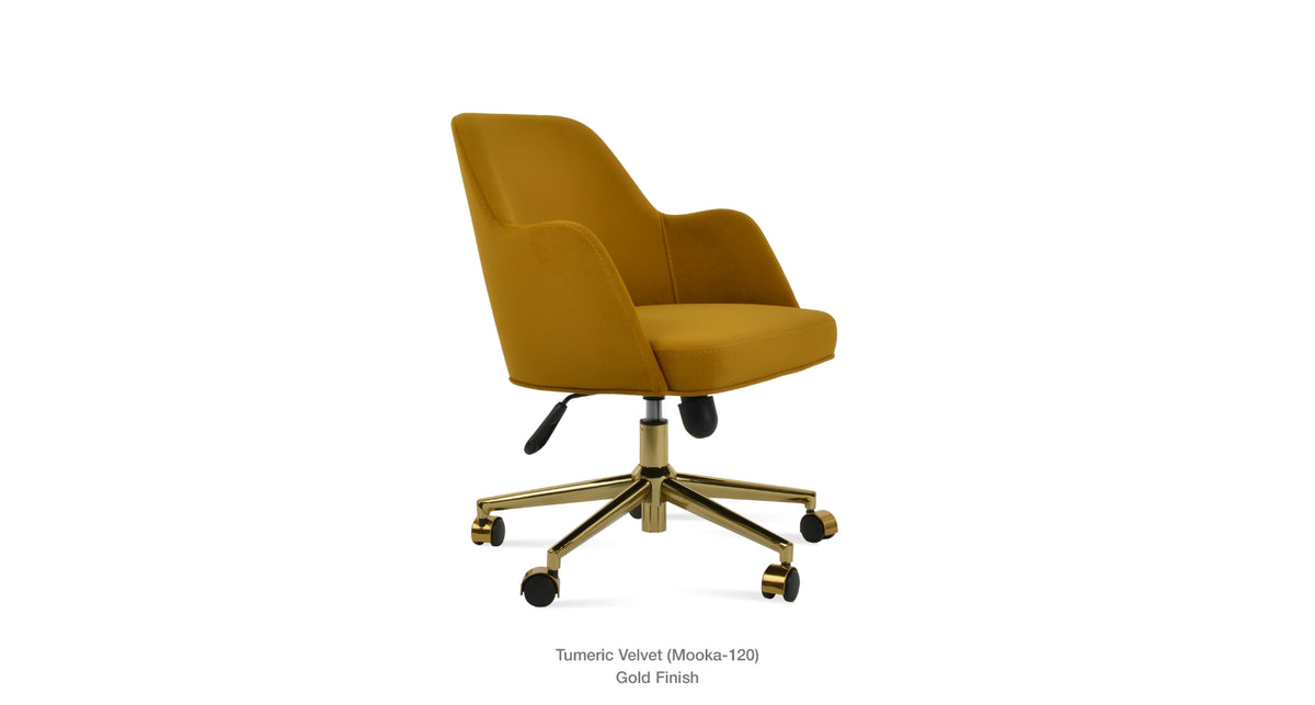 Marash Arm Office Chair - durable construction for long-lasting use | Image 19 | InSTYLE Home & Rugs