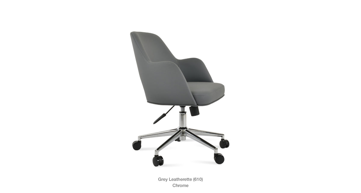 Marash Arm Office Chair - durable construction for long-lasting use | Image 4 | InSTYLE Home & Rugs