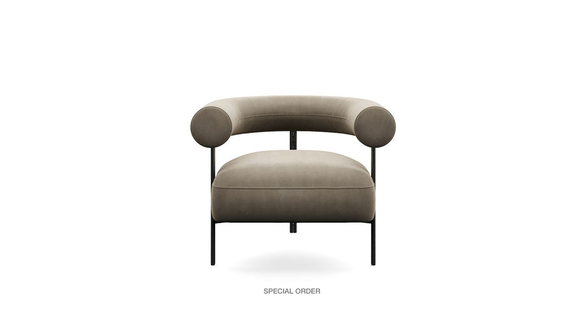 Toro Armchair - upholstered armchair with padded comfort | Image 23 | InSTYLE Home & Rugs