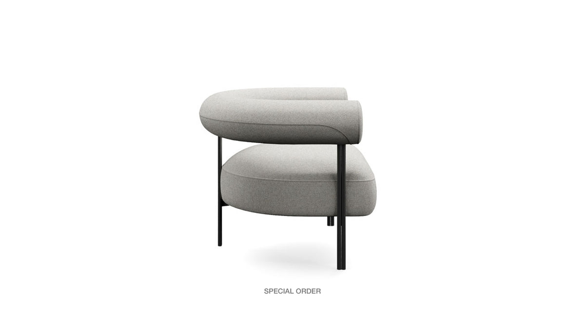 Toro Armchair - upholstered armchair with padded comfort | Image 29 | InSTYLE Home & Rugs