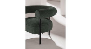Toro Armchair - upholstered armchair with padded comfort | Image 34 | InSTYLE Home & Rugs